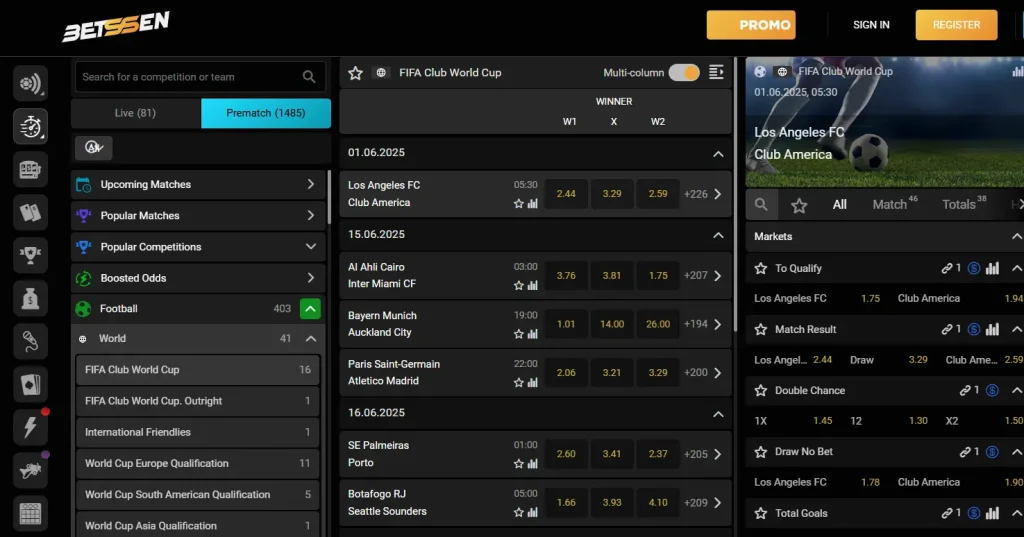Football Betssen